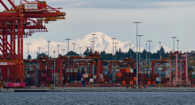 The Port of Vancouver.